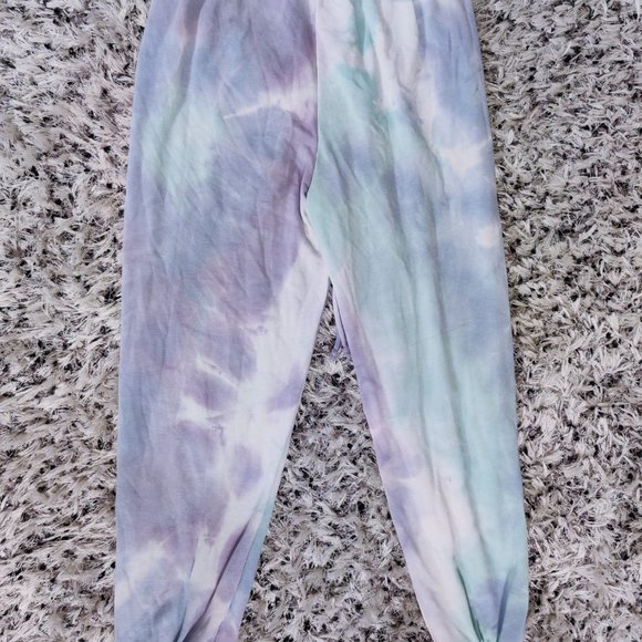 Breezy Freestyle Pocketed Tie Dye Knit Joggers - Picture 5 of 9